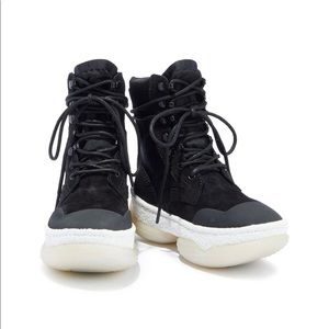 NEVER WORN ALEXANDER WANG BLACK A1 COMBAT BOOTS